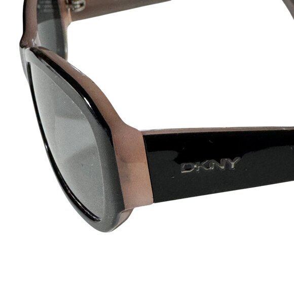 DKNY Womens Eyeglasses DY4009 54-16 130 FRAME ONLY Black & Pink Rectangle Italy - Picture 12 of 12